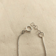 Polsera de boletes de plata 925 de 3 mm – posada