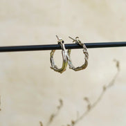 Aros orgànics de plata, vista de producte